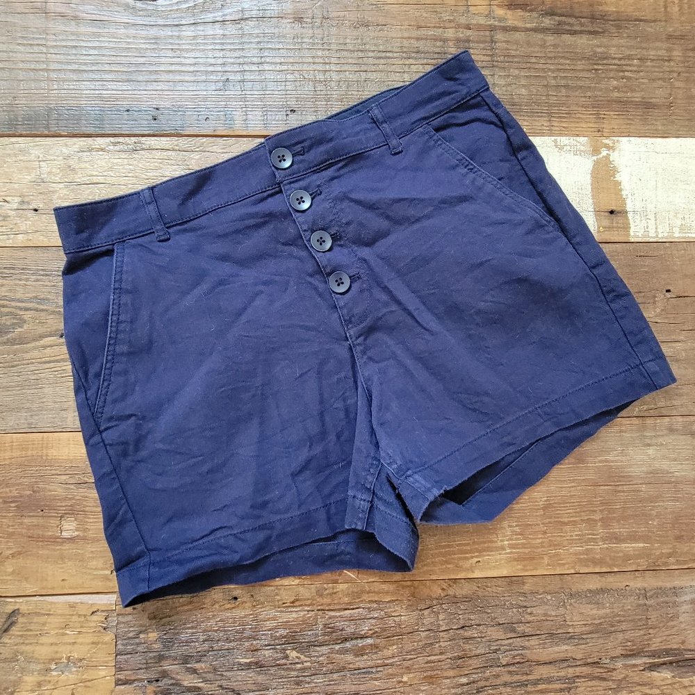Old Navy High Rise Shorts - Button Fly - 11" Rise 4" Inseam